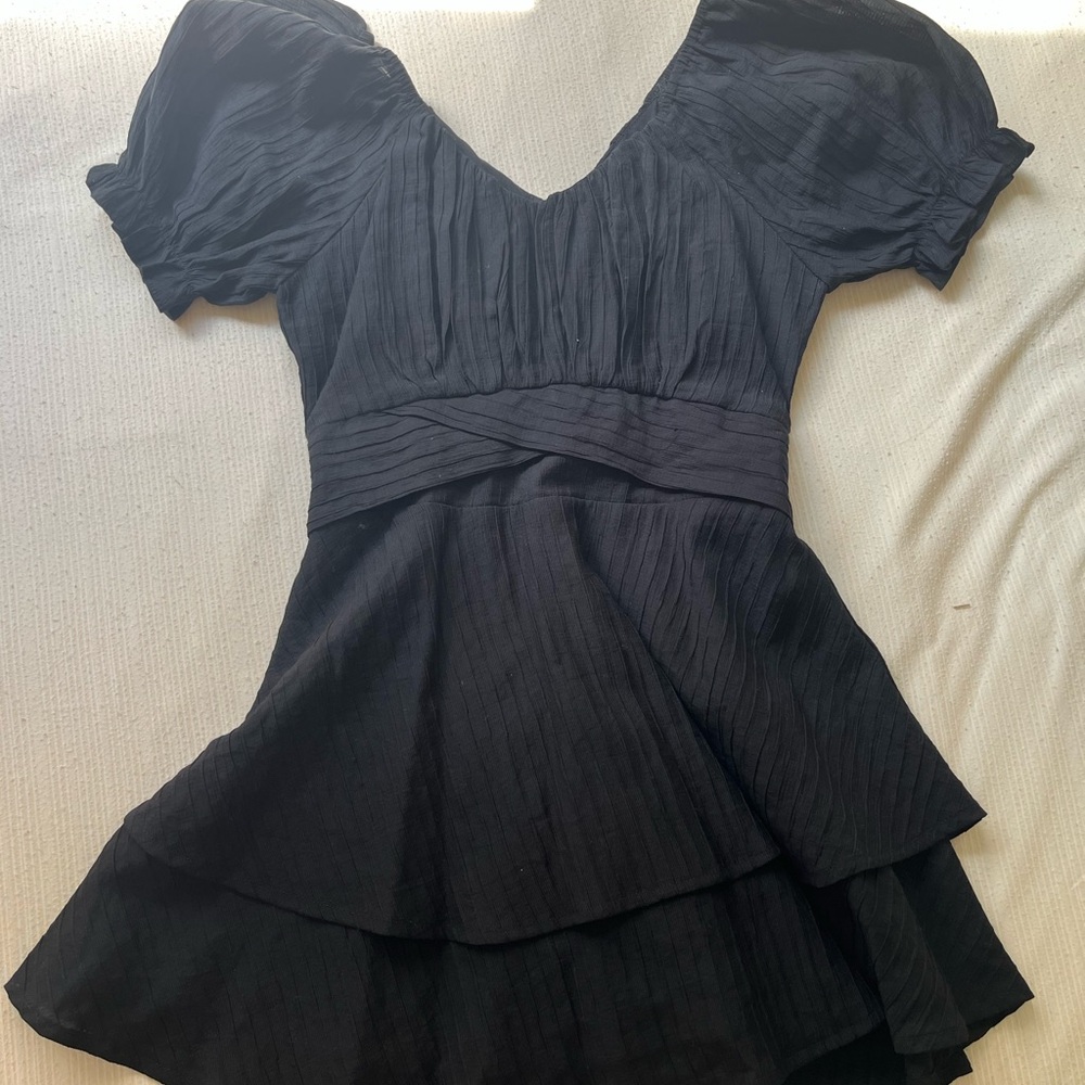 Katie J NYC Black Mini Dress